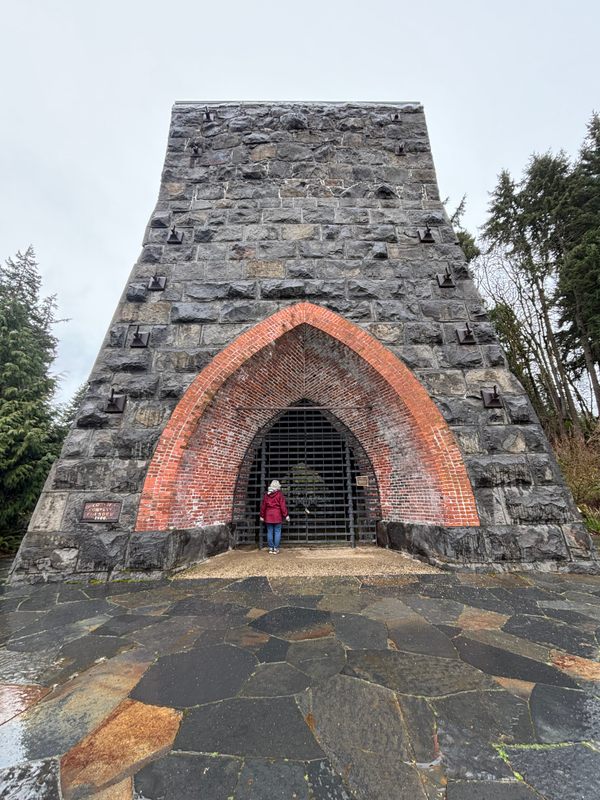 The Oswego Furnace and Salamanders in Lake Oswego, Oregon