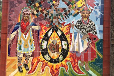 Troje Murals of Angahuan