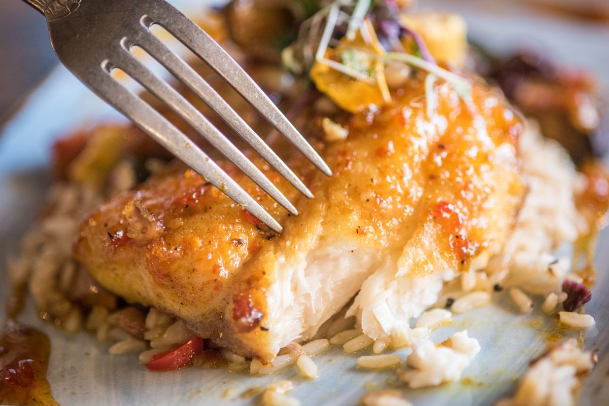 Chef David Thomas serves 100 pounds of blue catfish weekly from his Baltimore soul food restaurant.