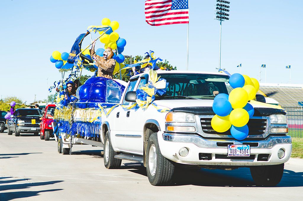 Homecoming parade at Texas A&M University