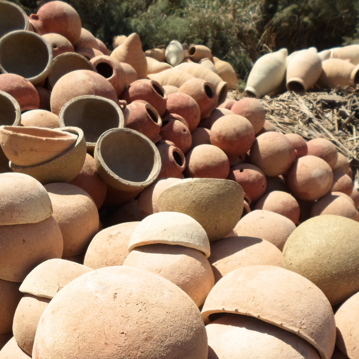 Tunis Village pottery.