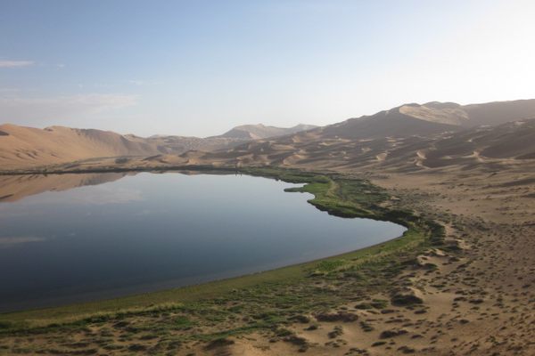 Mystery Lakes of the Badain Jaran Desert