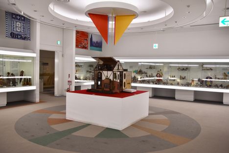 An exhibit of dolls from all around the world.