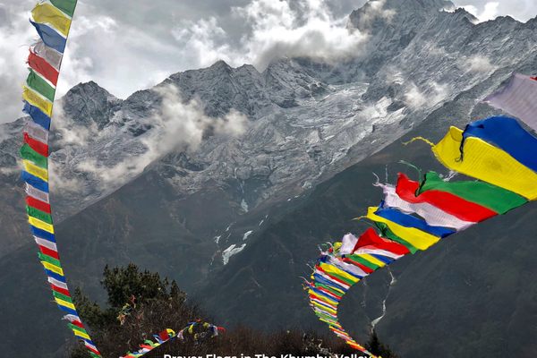 Prayer Flags in The Khumbu Valley