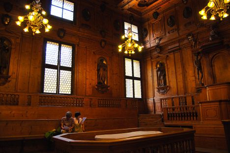 The Anatomical Theatre of Archiginnasio