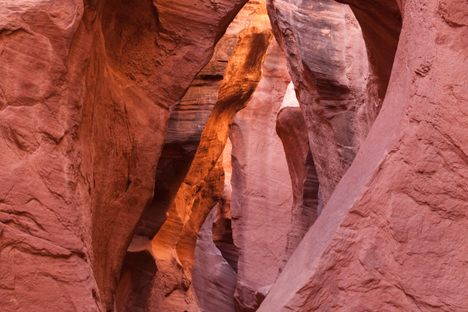 Double Arch, Peek-Boo Gulch