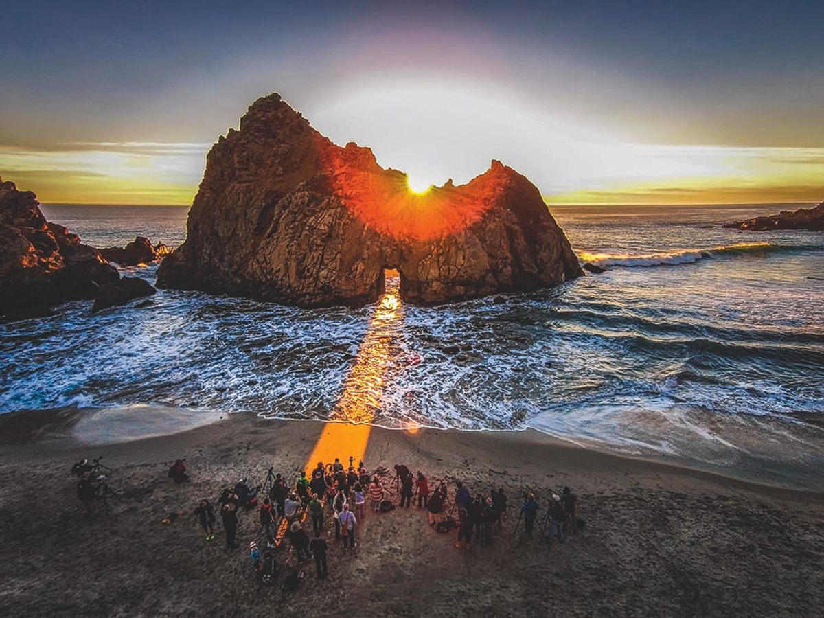 Pfeiffer Beach, Big Sur, California, by Romeo Durscher. Latitude 36.2508, Longitude -121.7943, Altitude 492 ft.