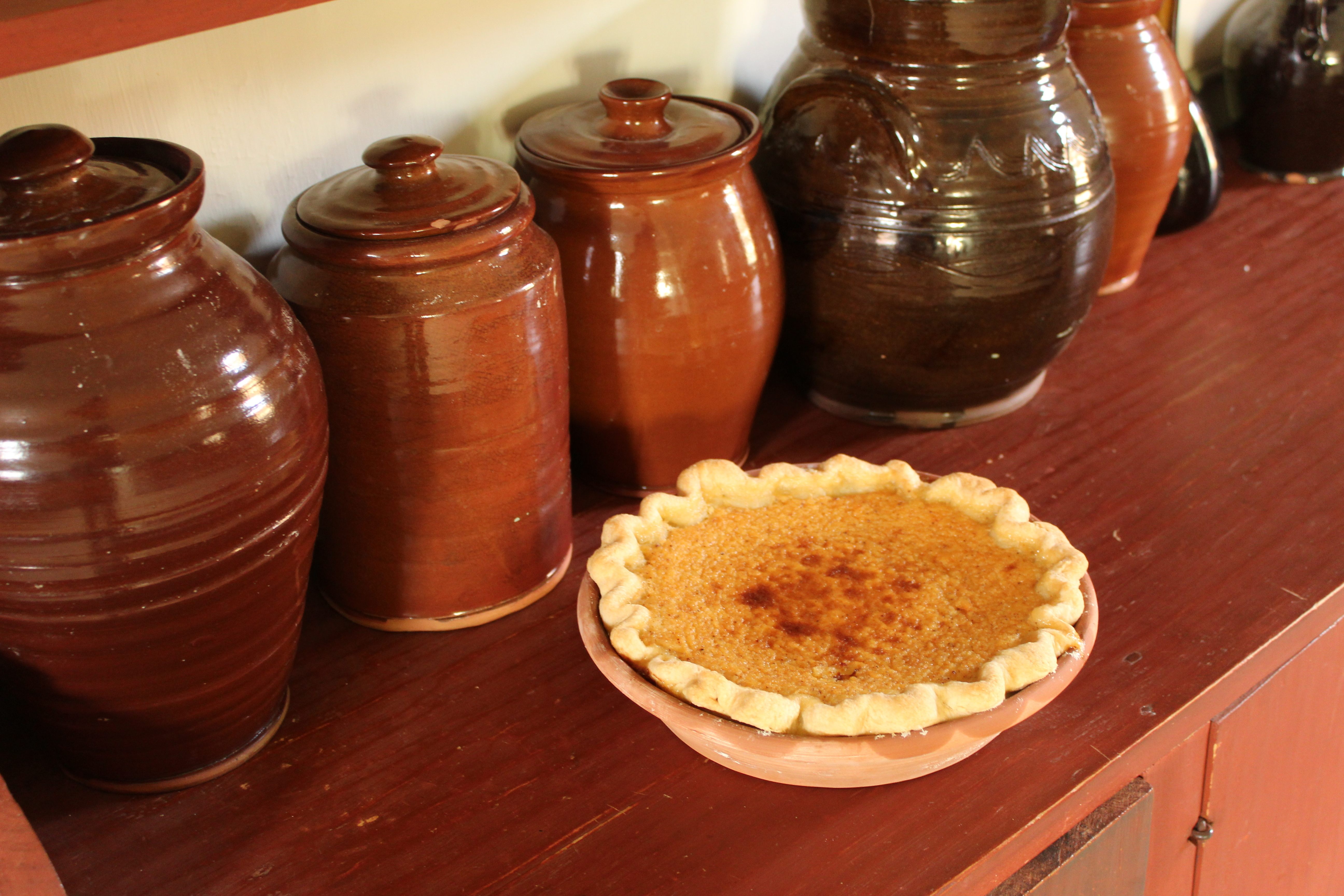 The finished product at Old Sturbridge Village.