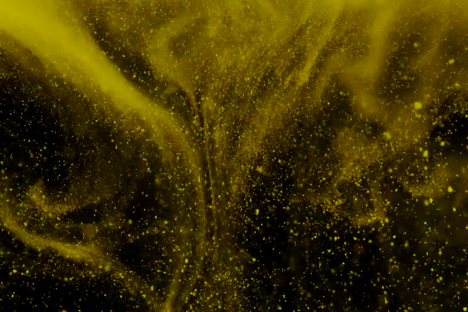 Watch the Process of Precipitation in Hypnotic Slow Motion