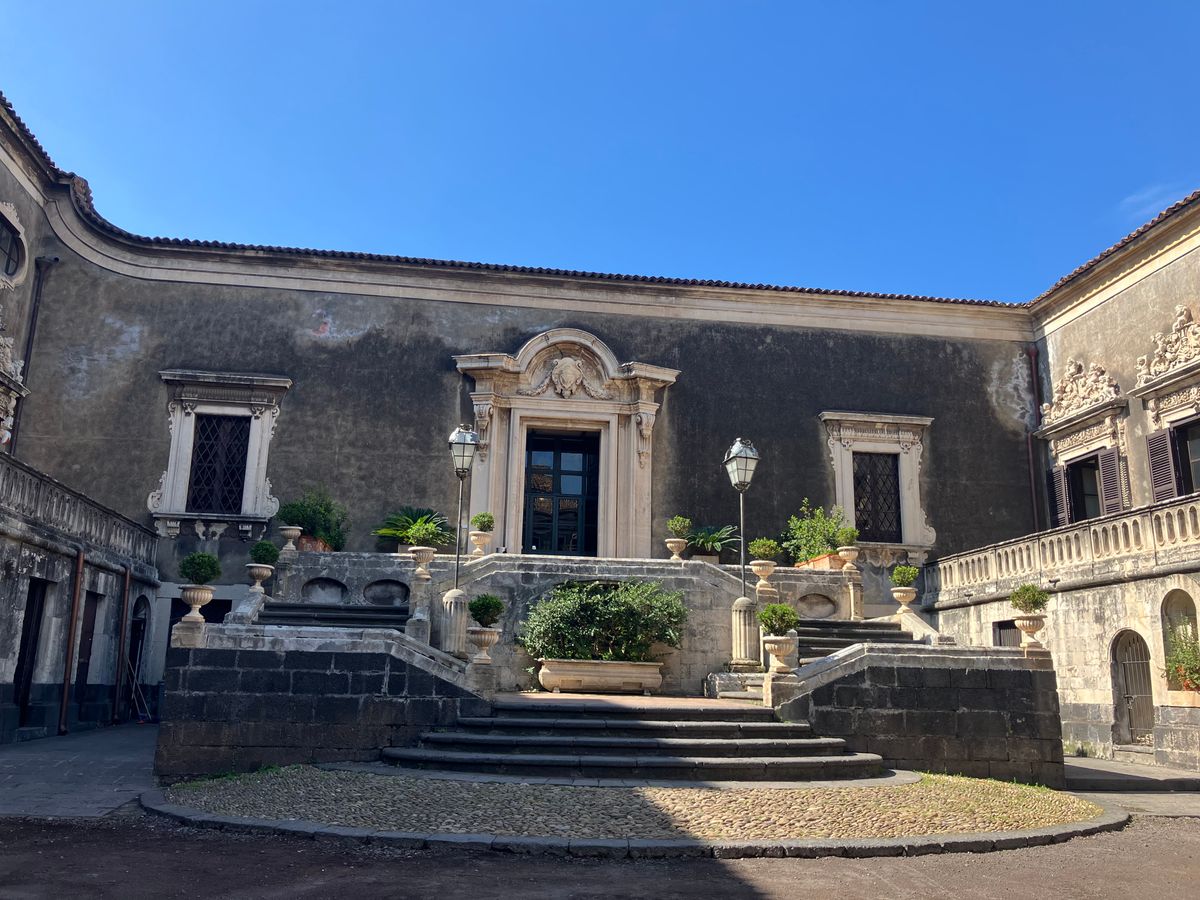 Biscari Palace In Catania