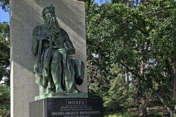 Moses at Augustana College