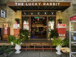 The Lucky Rabbit entrance