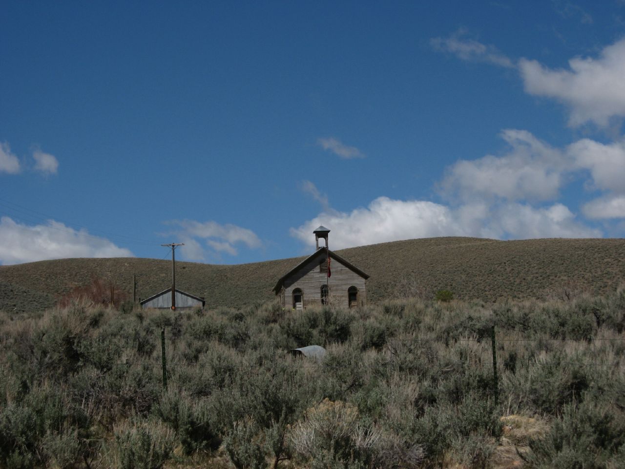 The Unionville schoolhouse.