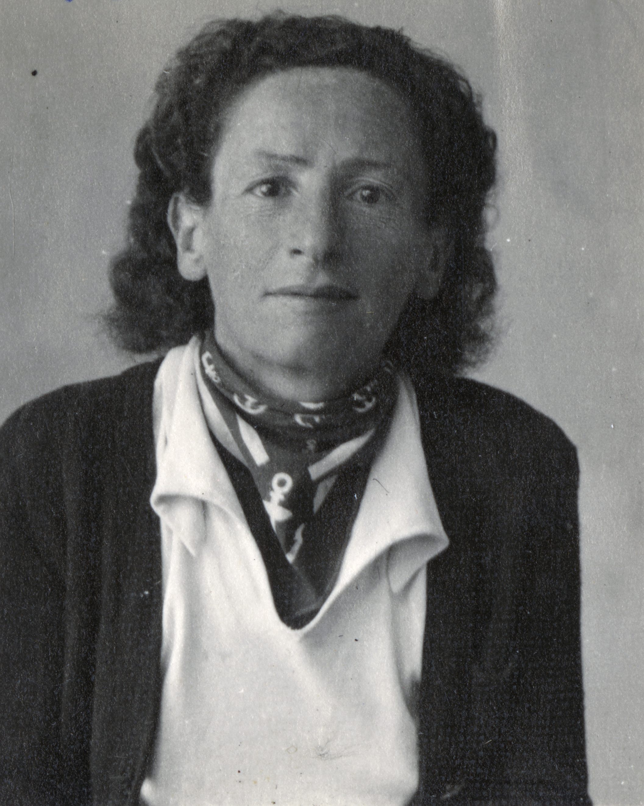 Adams in 1941, just two years before her arrest and death.