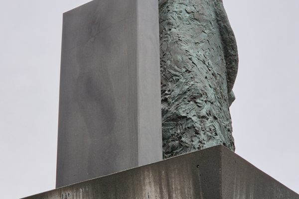 Ingibjörg H. Bjarnason statue
