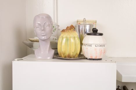 These two jars are a tiny fragment of Warhol's huge collection. 