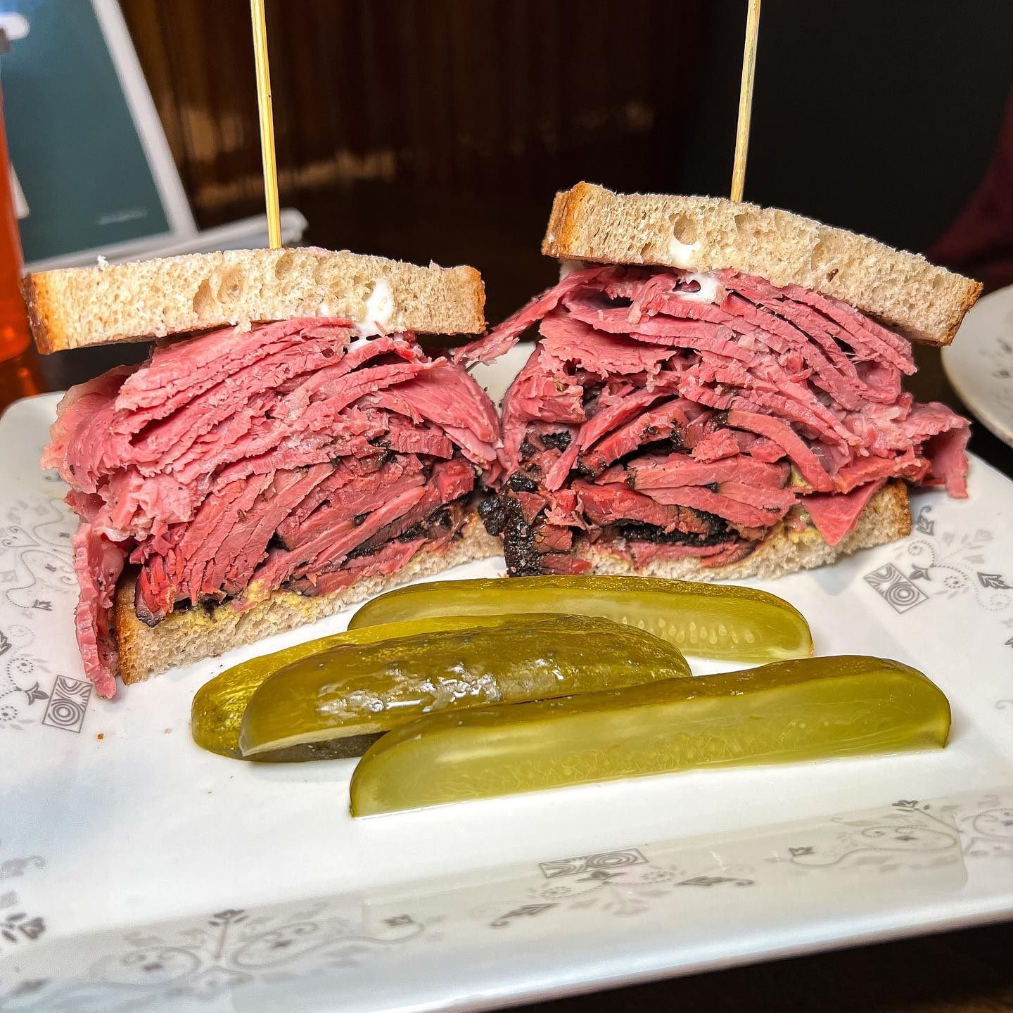 This pastrami on rye is a mainstay of David's Brisket House, a Yemeni-owned Brooklyn deli that makes sandwiches with halal meat.