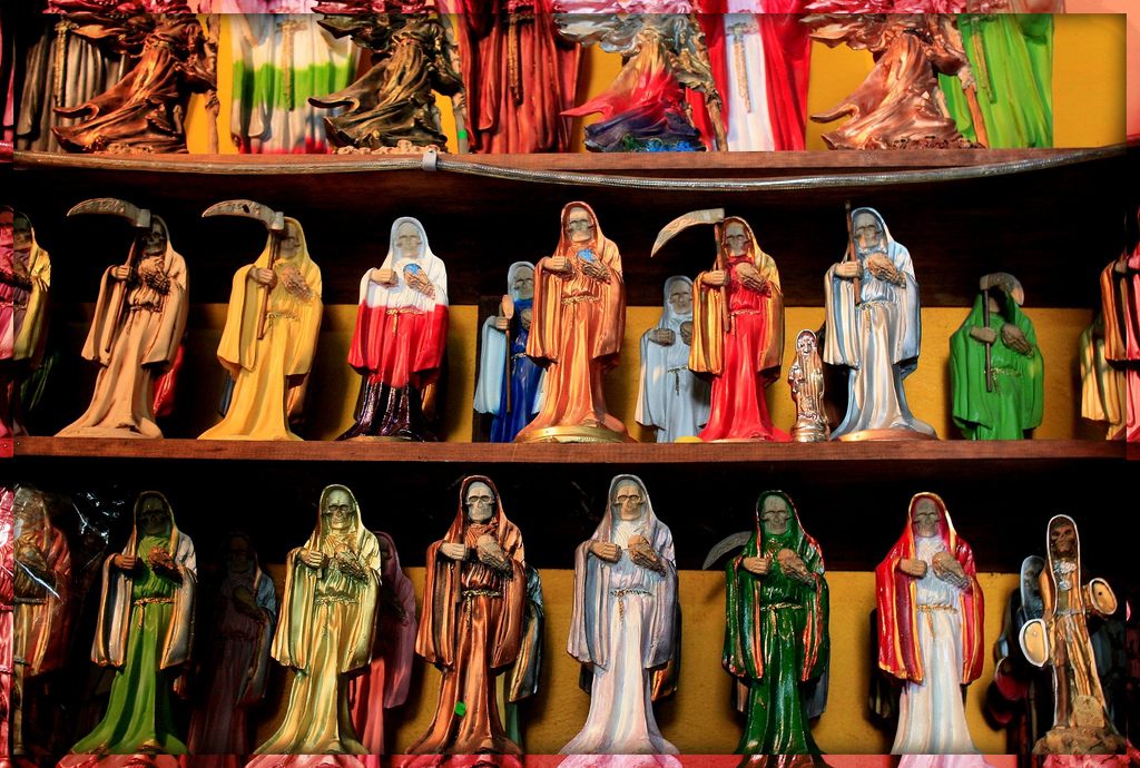 La Santa Muerte, the Skeleton Saint