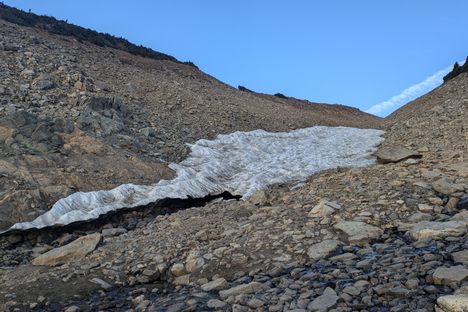 Saint Mary's Glacier.