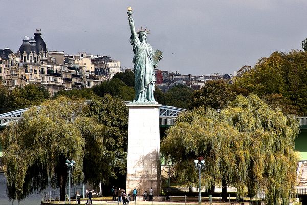Pont de Grenelle Statue of Liberty