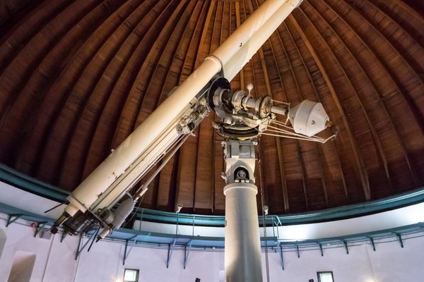 The 65-cm Telescope within the Observatory History Museum.