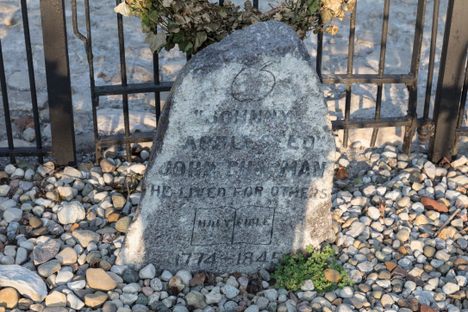 John Chapmnan's gravestone