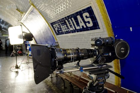 An unused platform at the Porte des Lilas Metro station in Paris stars in countless films.