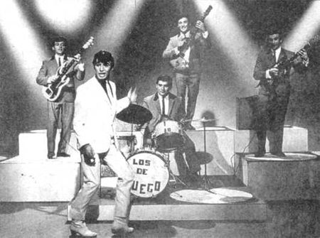 Popular national rock band, <em>Sandro y Los de Fuego</em>. National rock replaced tango as the country's most popular genre from the 1960s to the 1980s. 