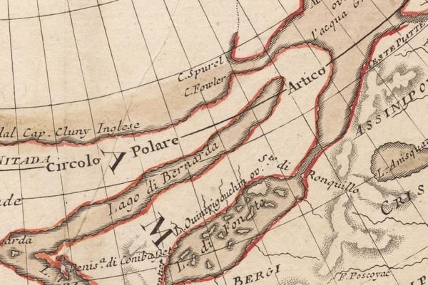 Cartographer Antonio Zatta included Lake de Fonte on this 1776 map. It never existed.