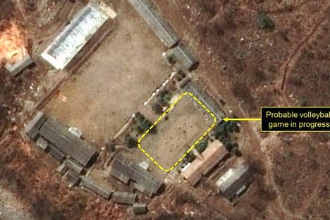 North Korea's Nuclear Test Site Spent the Weekend Hosting Volleyball