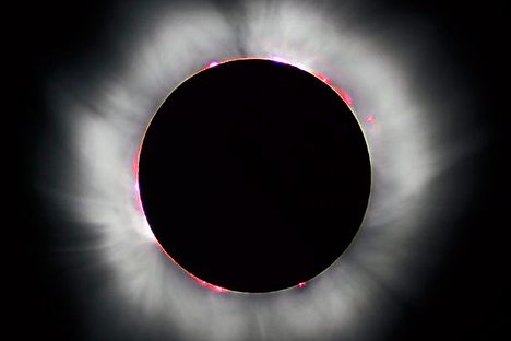 The total solar eclipse of 1999, in France. 