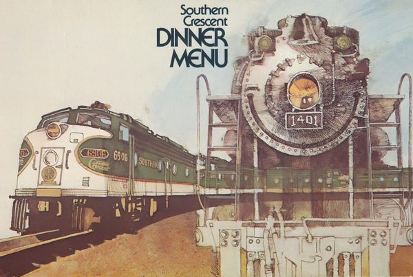 Private railways once offered fine cuisine for the well-heeled. 