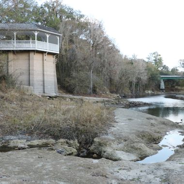 The bathhouse on the Suwanee River.