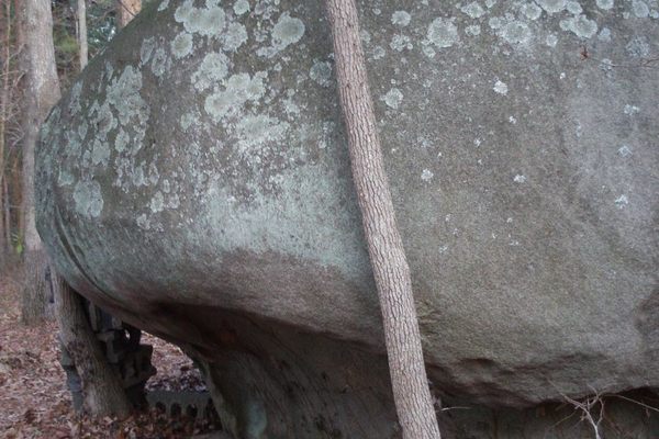 William Jeffreys’ stone grave.