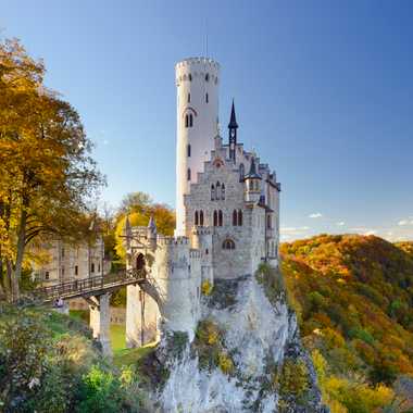 This castle, as witnessed today, was inspired by vivid portrayals of its 12th-century predecessor in the novel Lichtenstein by Wilhelm Hauff.
