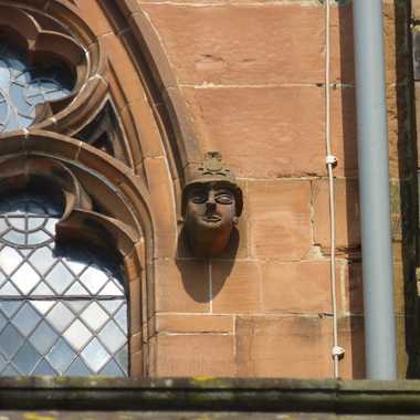 Carlisle Cathedral policeman grotesque