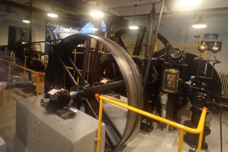 Bergbahn Machinenraum