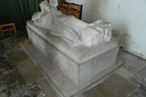 The tomb effigy 
