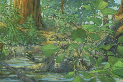 The Hypacrosaurus nestling died about 75 million years ago, and its microscopic skull material was immaculately preserved.