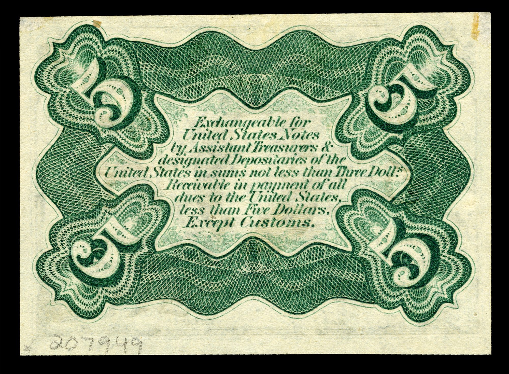 A Treasury Official in 1866 Put His Own Face on U.S. Currency 
