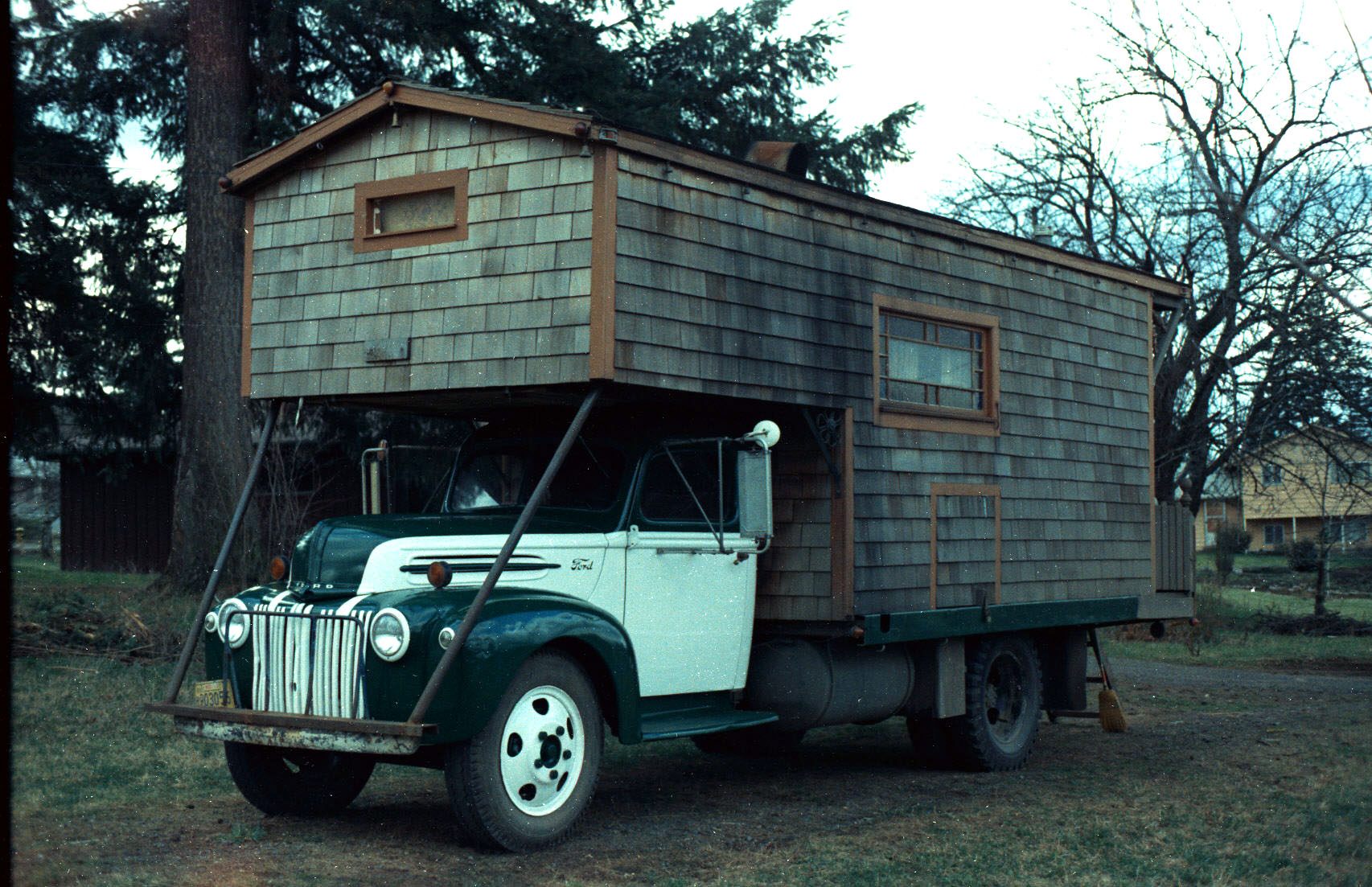 The finished house truck. 