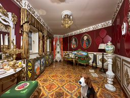 It took three years for Lajos Kopcsik to make the Baroque Room.