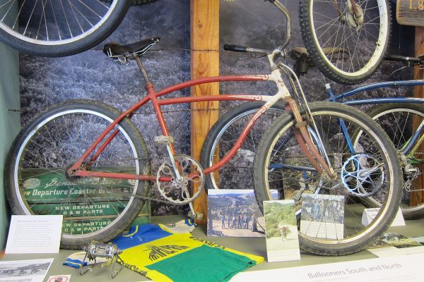 Vintage bikes such as this 1941 Schwinn were key to the development of mountain biking.
