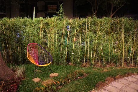 Bambu wall