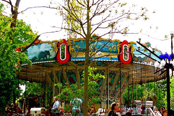 Tivoli carousel.