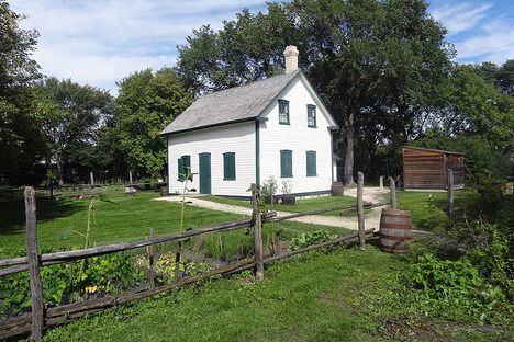 Riel House in Winnipeg, Manitoba.