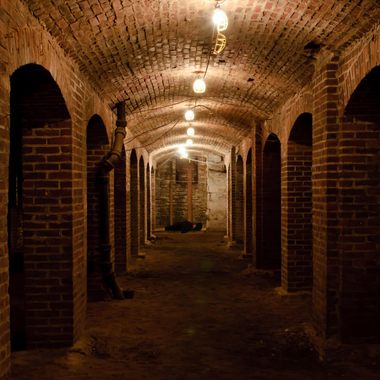 Well-maintained catacombs exist to this day under the popular City Market