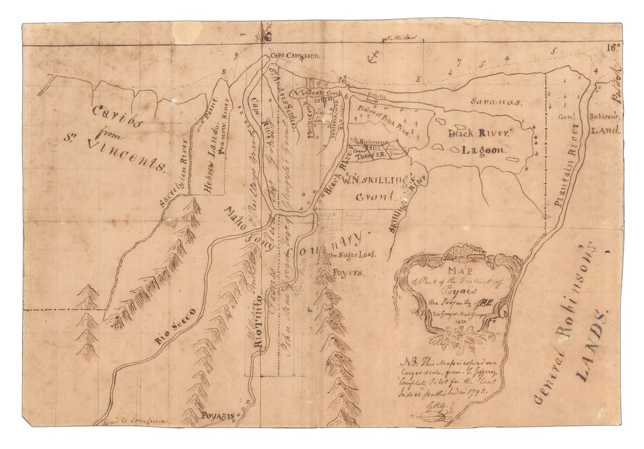 This map of Poyais from the 1820s fooled hundreds of people.