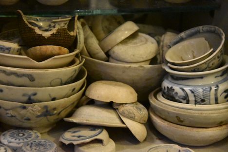 Bowls and shards.