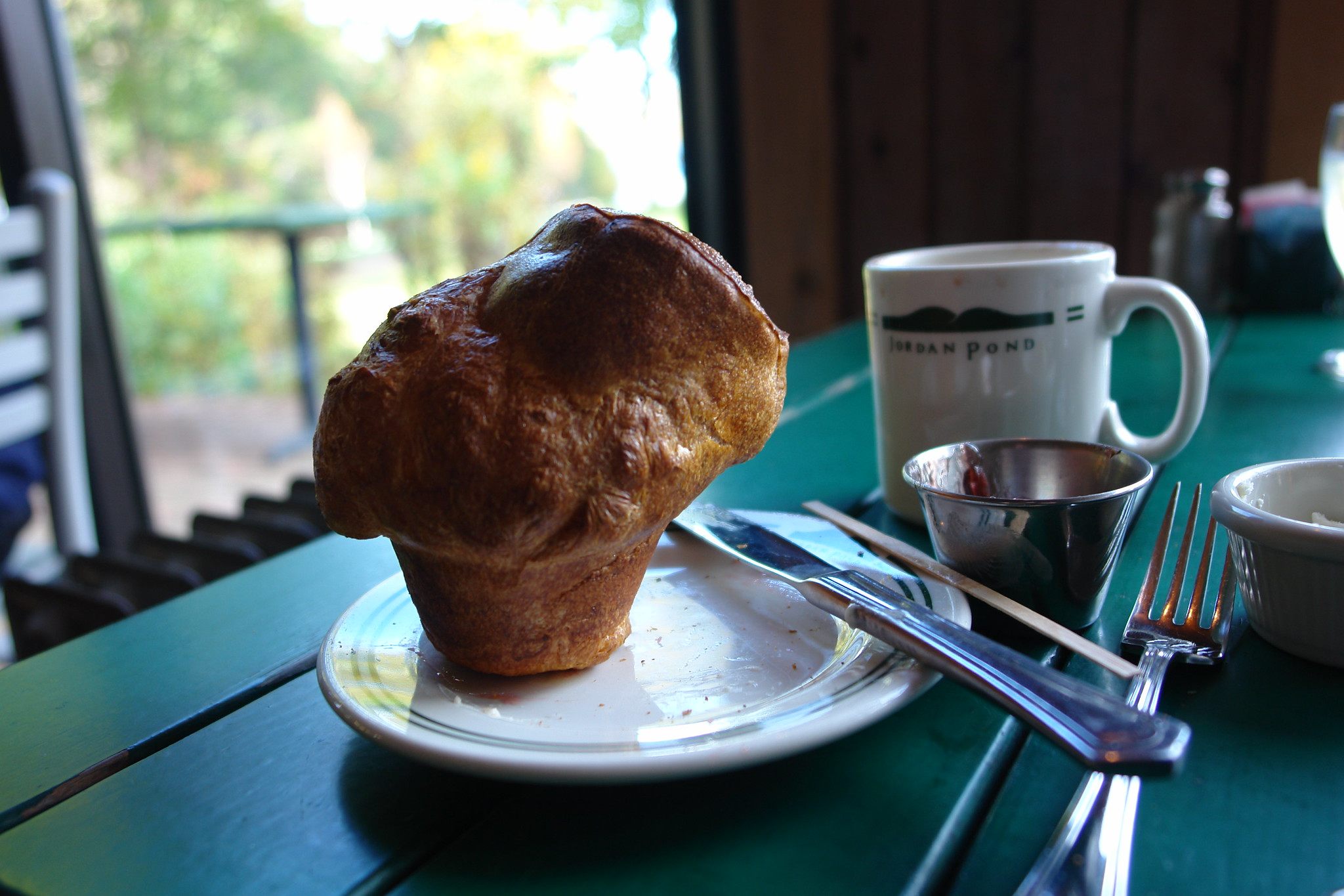 Light, crispy popovers are the specialty at Jordon Pond House.